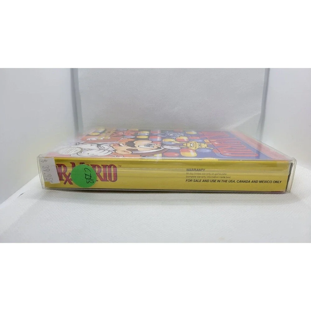 Dr. Mario (Nintendo NES, 1990) - Complete w/ Box & Manual